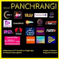 SOLID PANCHRANGI MONTHLY PACK  - 19 OTT APPS & 250+ Channels