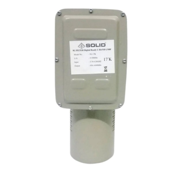 SOLID 5G Filter Digital Ready C-Band LNBF