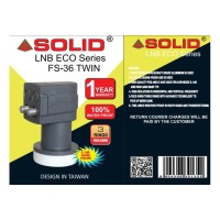 SOLID FS-36 Eco Series Universal Twin LNB