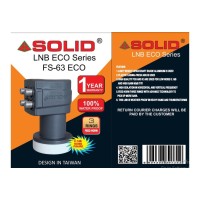 Solid FS-63 Twin LNB Eco Series LNB