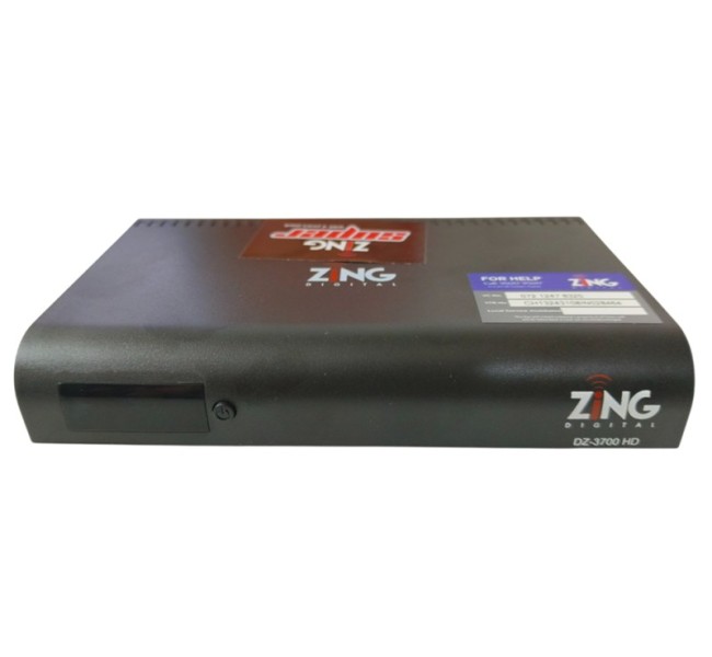 Dish TV Zing  Super FTA Box With 200+ FTA Channels & Services | No Recharge for 4 Years 